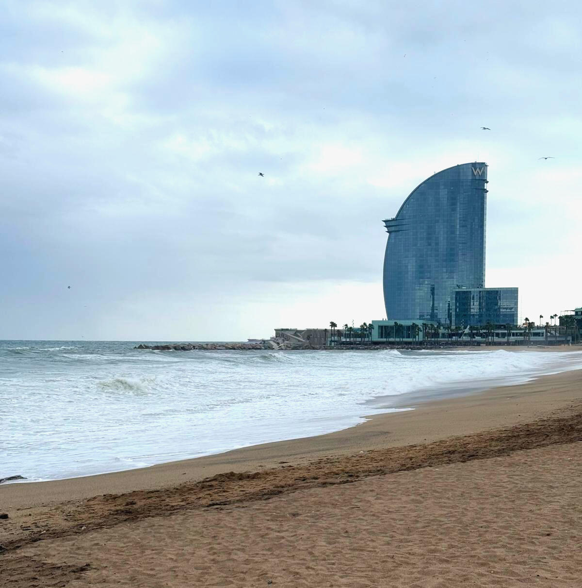 Playa de Barceloneta.