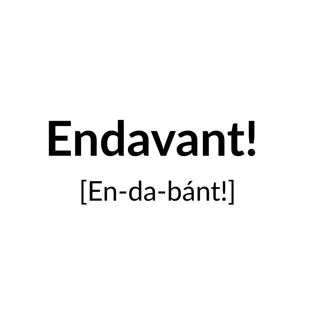 Endavant!